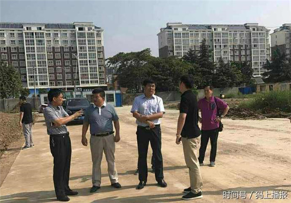 周口川匯區副區長徐釗視察眾恒新能源汽車物流園工地